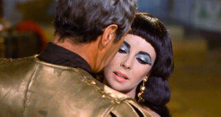 2 D7 JTE2 Filmstil aus dem Historienfilm "Cleopatra" (1963).
